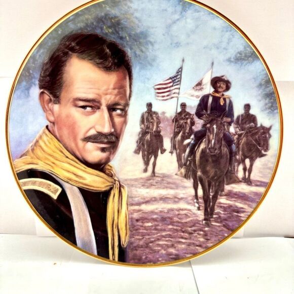 Other - Republic Pictures Film The Ride Home John Wayne Collector Plate No. 193 C